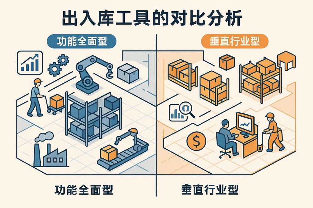 出入库工具的对比分析：功能全面型 vs 垂直行业型